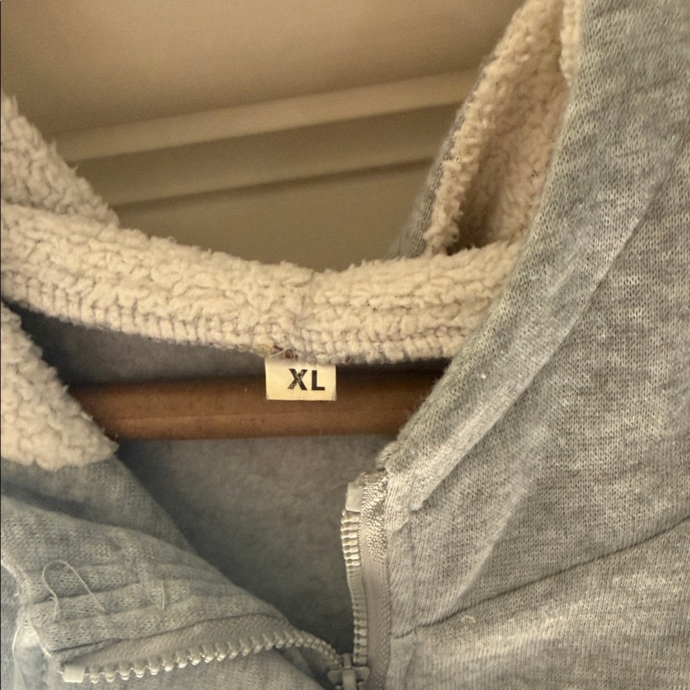 Women's Gray lightweight Toggle Coat - image 2